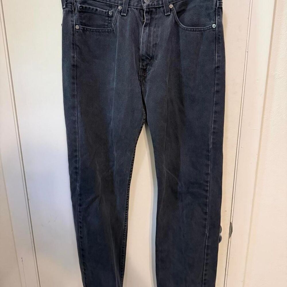Levi-s Men's Black and Grey Jeans